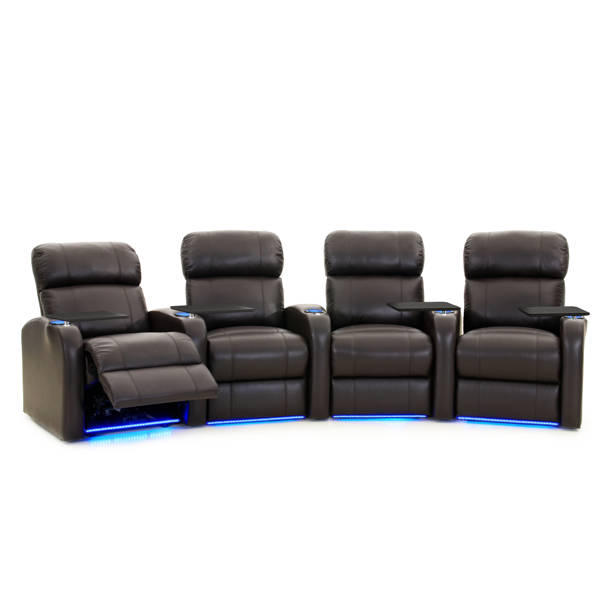 Latitude Run® Home Theater Row Seating (Row of 4) & Reviews Wayfair